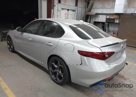 2017 Alfa Romeo Giulia Ti Rwd from USA, damaged, VIN ZARFAECN4H7541881